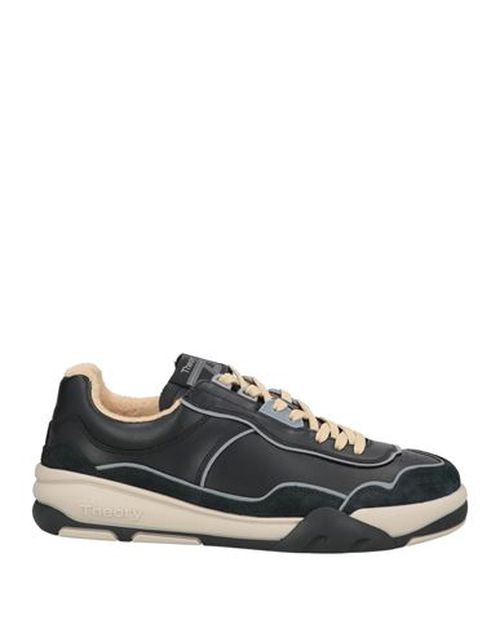 Man Sneakers Black Size 12 Calfskin