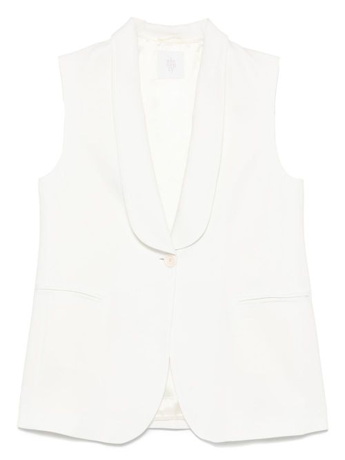 Eleventy Kids single-breasted gilet - White