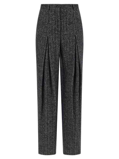 Striped Wool Pants