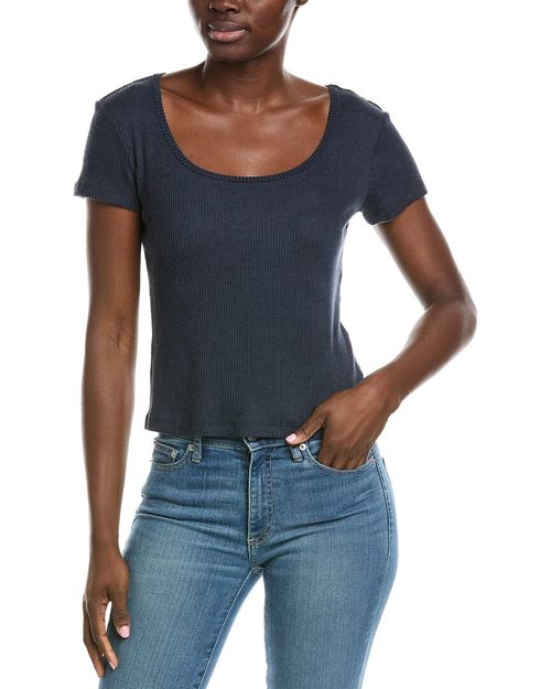 Flower Market Rib T-Shirt