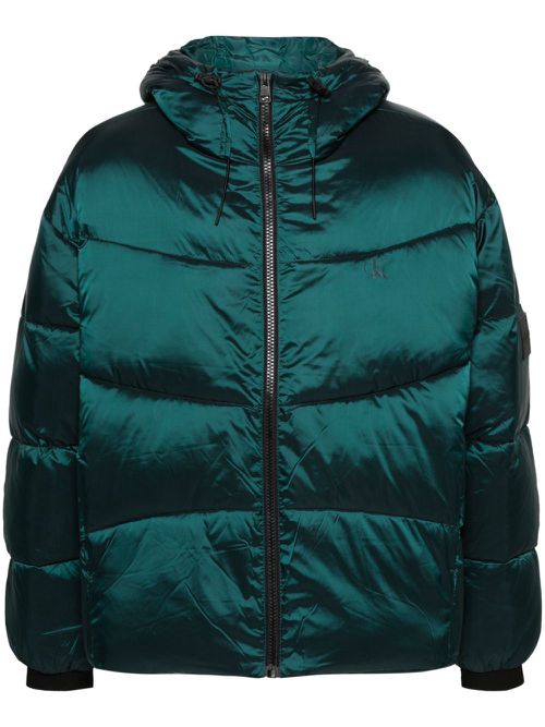 Ripstop padded jacket - Green