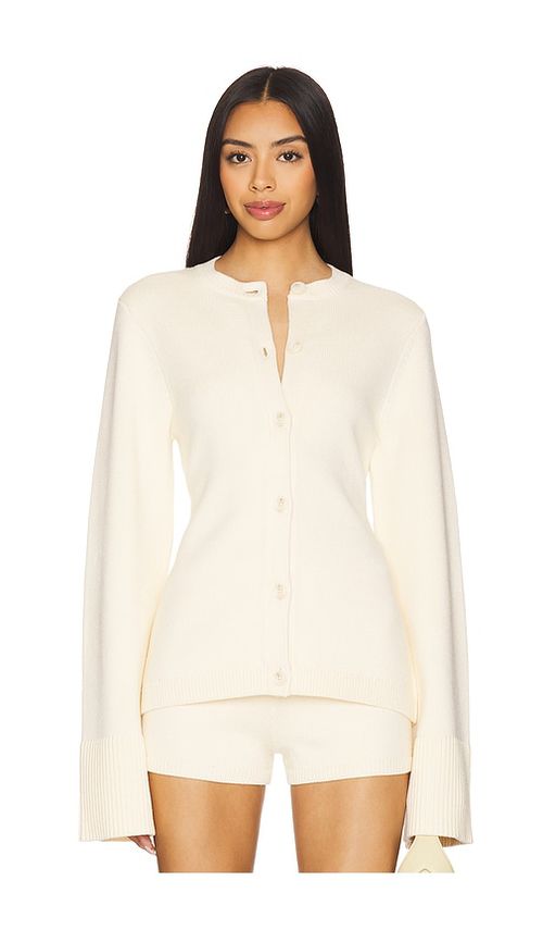 SER.O.YA Tira Cardigan in Cream.  XS. Also in L, M