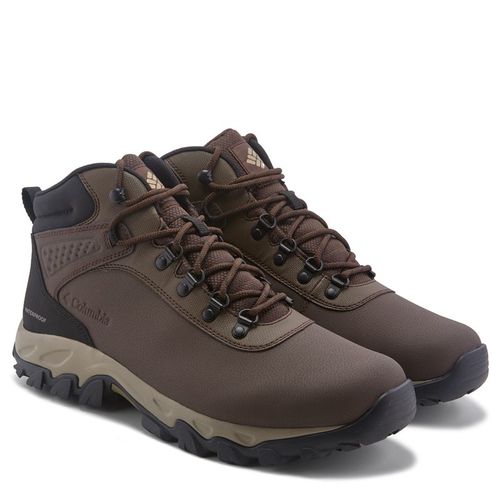 Men's Newton Explorer Waterproof Hiking Boots (Cordovan Brown Wide)
