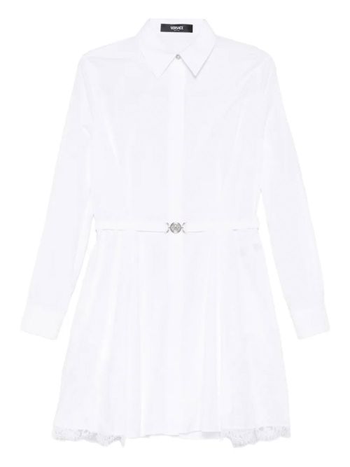 Belted Cotton Shirt Dress