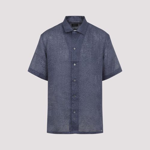 Men's Short Sleeve Cuban Linen Shirt