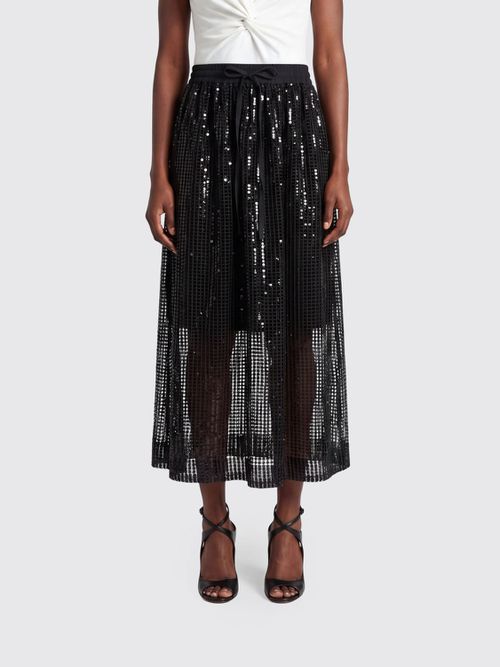 Skirt Woman color Black