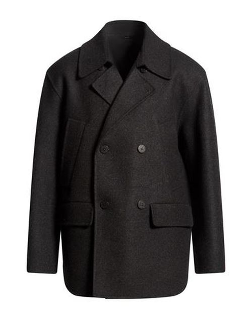 Man Coat Charcoal Size M Virgin Wool