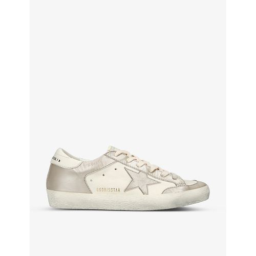 Womens White Superstar 10999 Logo-print Leather Low-top Trainers