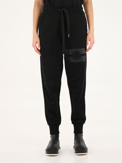 Black Cotton Joggers