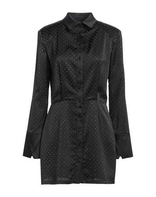 Noir Woman Mini dress Black Size 6 Polyester, Elastane
