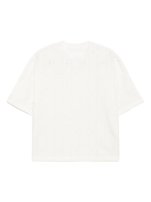 CROQUIS knitted T-shirt - White