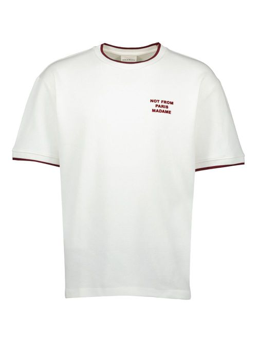 Drôle De Monsieur Not From Paris Madame T-shirt - White