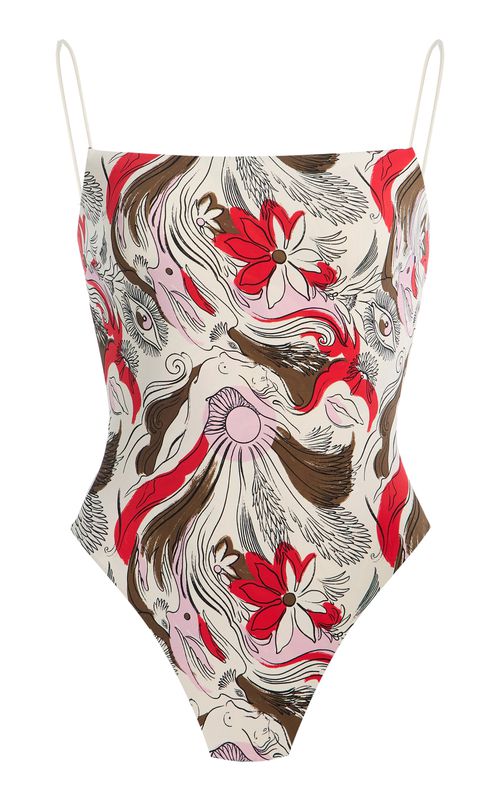 The Fine Strap One-Piece Swimsuit