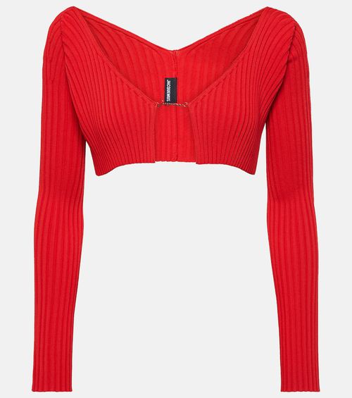 La Maille Pralù cropped cardigan