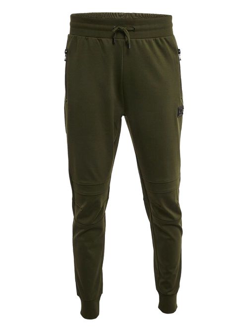 Logo-patch track pants - Green