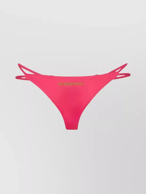 Dsquared2 - strappy swim briefs ring accent
