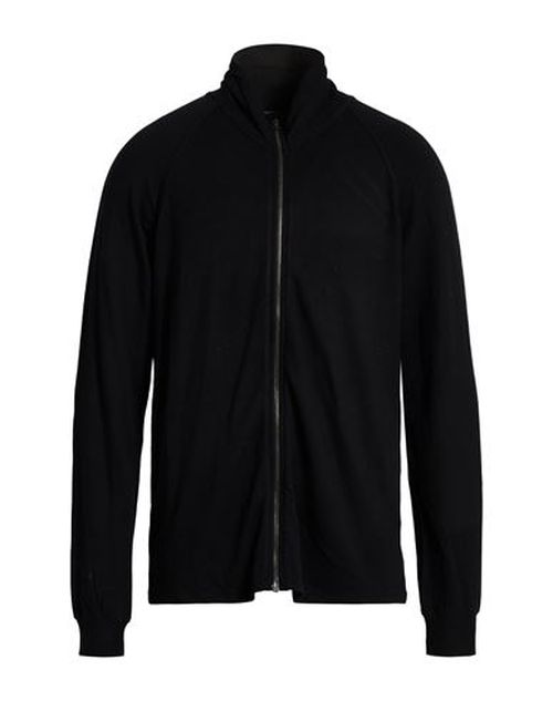 Man Sweatshirt Black Size M Viscose, Elastane