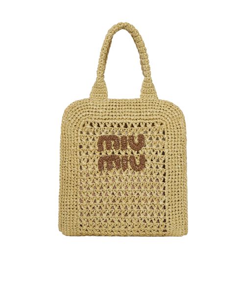 Crochet tote bag