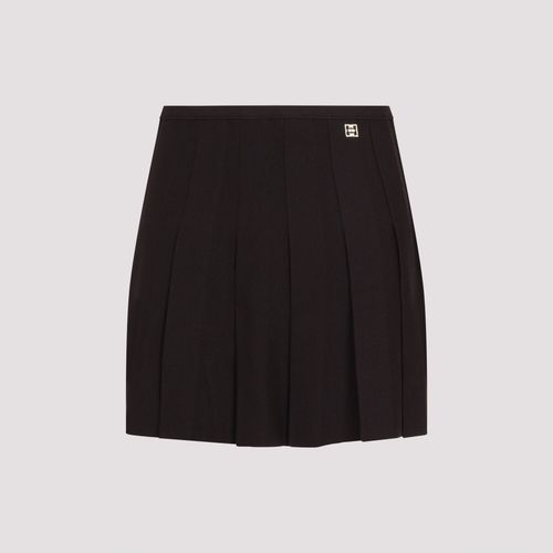 Pleated Mini Skirt