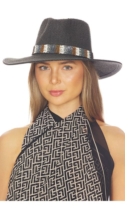 Nikki Beach Clarke Hat in Black