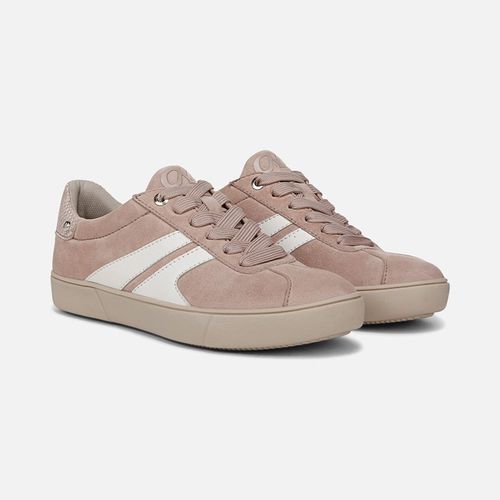 Medina Lace Up Sneaker Shoes, Warm Taupe Nubuck Leather