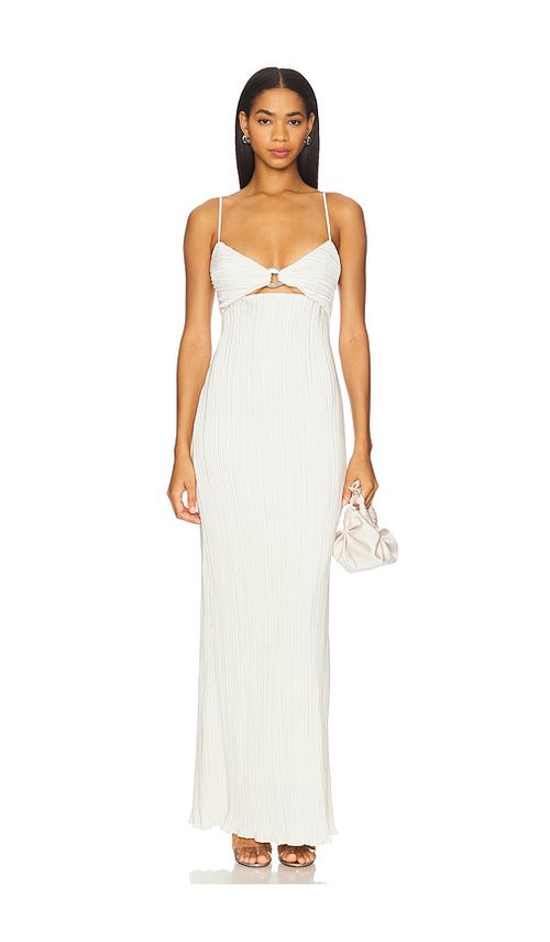 House of Harlow 1960 x REVOLVE Tyler Gown in Ivory.  XXS. Also in L, M, S