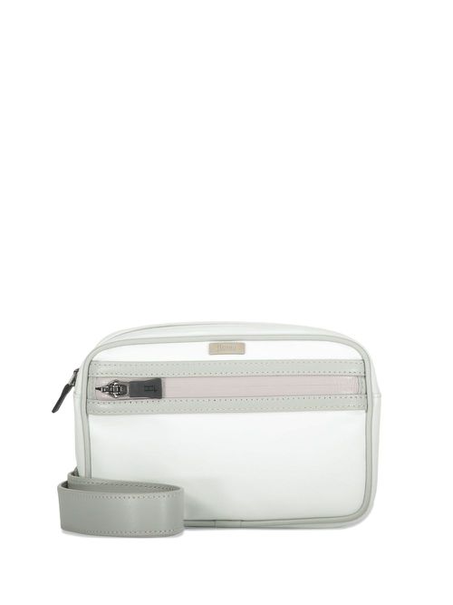 Herno logo-patch belt bag - White