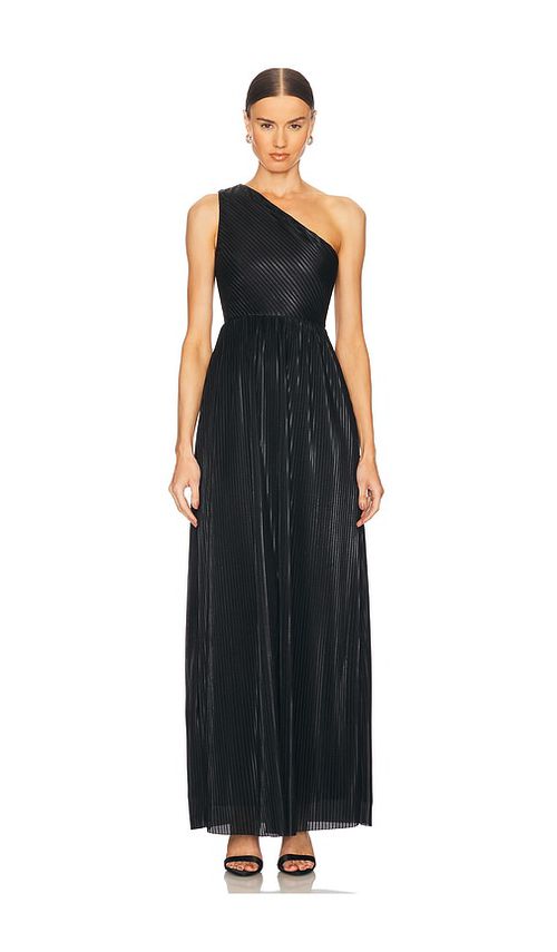 House of Harlow 1960 x REVOLVE Claire Pleated Gown in Black. - M also in