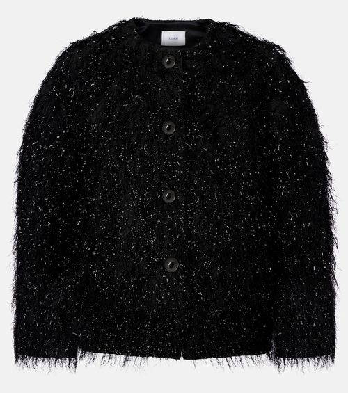 Lurex fil coupé jacket