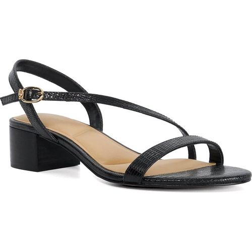 Dune London Womens Ladies Jolene - Leather Block Heel Sandals - Black