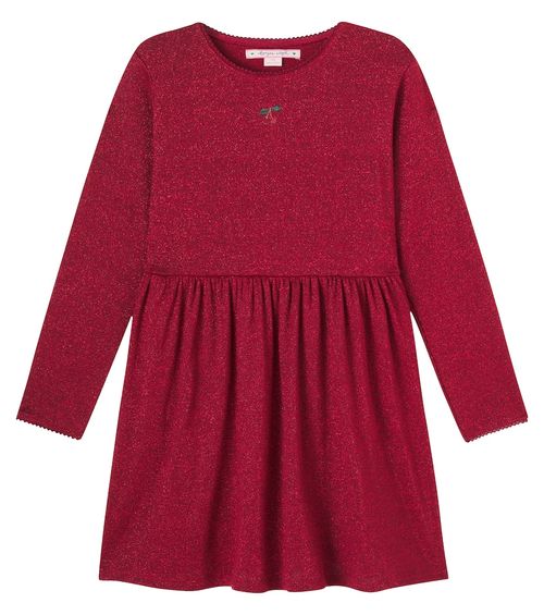 Konges Sløjd Roli cotton-blend lamé dress