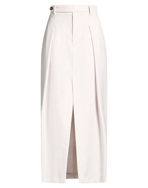 Woman Maxi skirt Light pink Size 2 Virgin Wool, Mohair wool