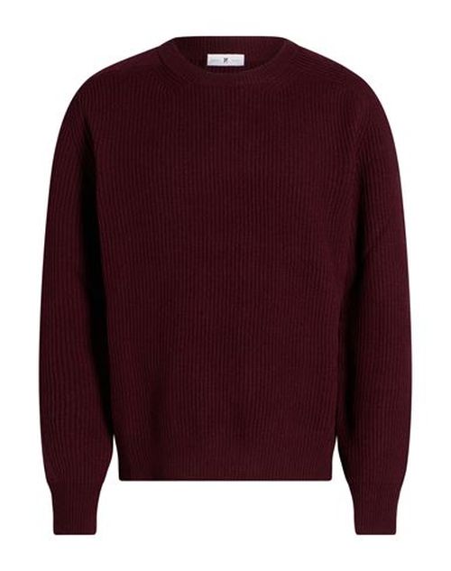 Man Sweater Burgundy Size 40 Virgin Wool, Cashmere