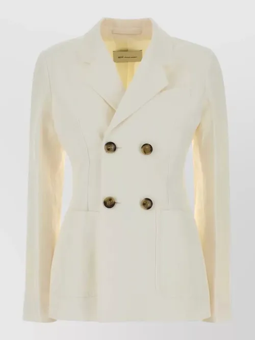Ami Paris - jersey blazer tailored design front pocket