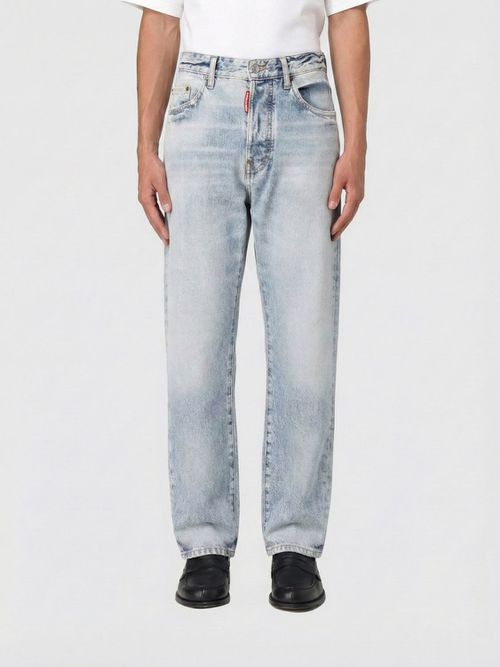 Pants Men color Blue