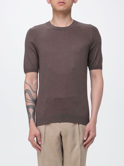 T-Shirt Men color Brown