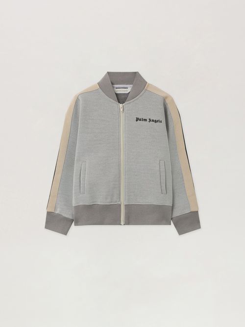 Lurex Track Jacket Kids  Silver