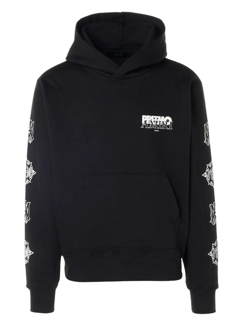 Amiri Preemo Logo Hoodie in Black - Black