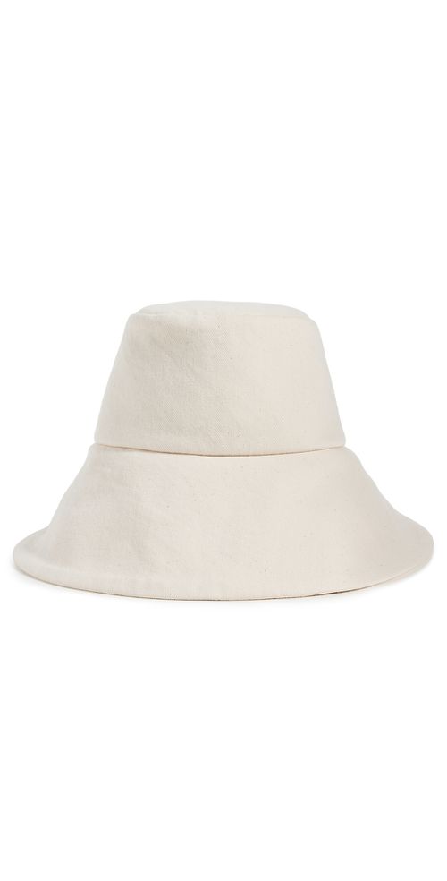 Walker Canvas Hat Off White
