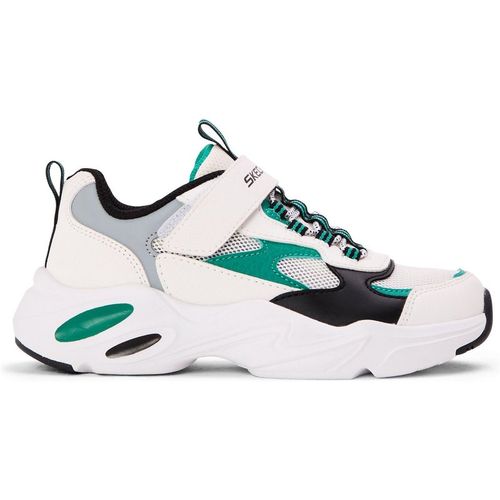 Skechers Boys Staminaairy in White/Green