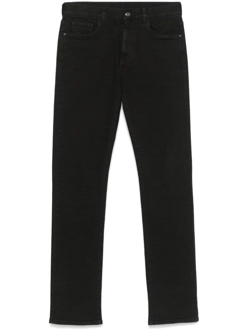 Straight-leg jeans - Black