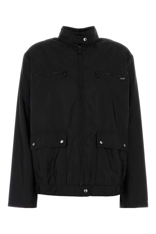 Re-Nylon Windbreaker Jacket — Black