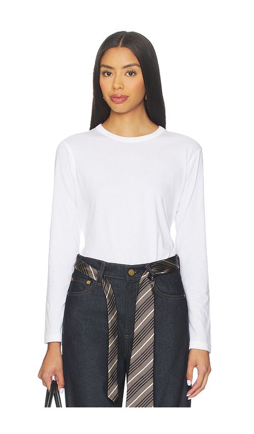 Sold Out NYC Long Sleeve Perfect Tee in White. XL also in L, M
