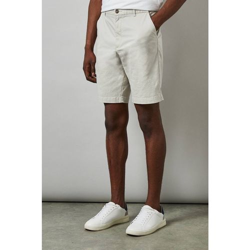 Debenhams Men's Premium Chino Shorts in Off White