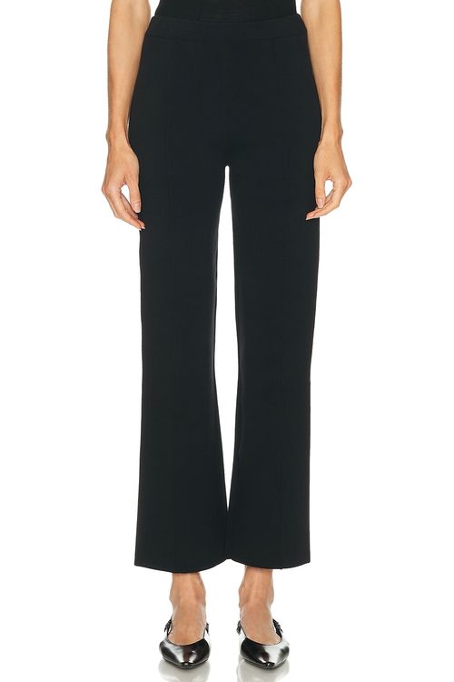 EAVES Suri Knit Pant in Black - Black. XS also in XXS, S, M