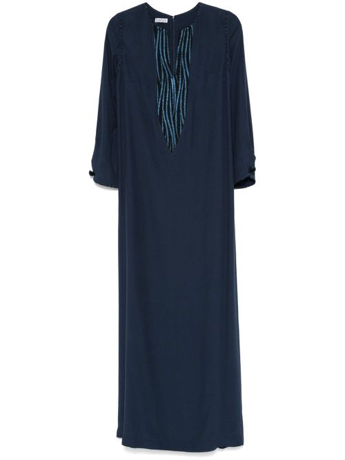 Abraha midi dress - Blue