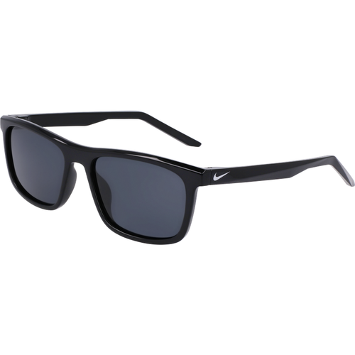 Nike Unisex Nike NIKE EMBAR P FV2409 010 Sunglasses Plastic Black Grey Squared Polarized Polarized
