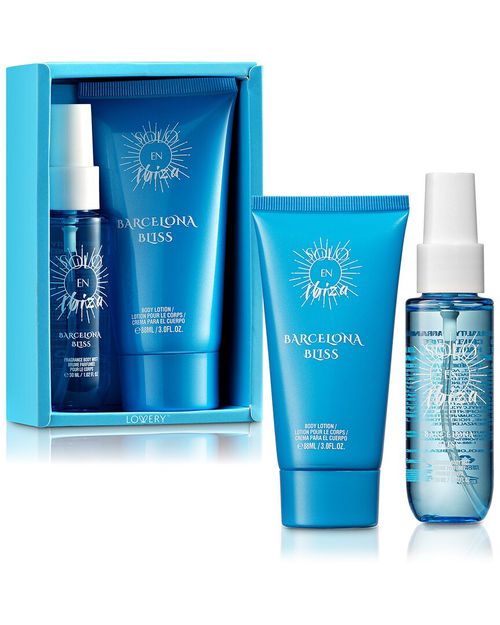 2Pc Solo En Ibiza Barcelona Bliss Travel Gift Set