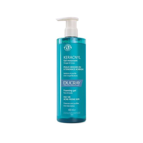 Ducray Keracnyl Foaming Gel Facial Cleanser Oily skin