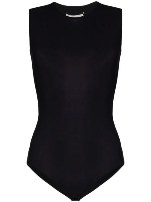 Stretch-fit tank bodysuit
